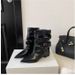 2025 Summer New Pointed Toe Retro Martin Design Sense Wrinkled Slouch Soft Leather Slimming Wide Tube Boots For Women_vogvips.com