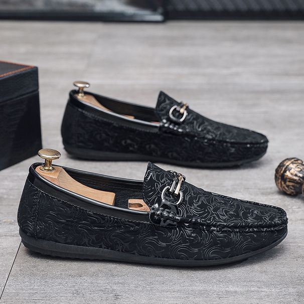 SHLIANG Fashion Men's Slip-On Flat Bottom Fashion Casual Shoes Breathable Comfortable Insole Large Size Loafers Durable Seams X0028_vogvips.com