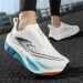 Unisex 2025 Full Carbon Plate Running Shoes Professional Marathon Racing Lightweight Bounce Cushion Breathable Sports Sneakers_vogvips.com