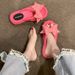 Fashion Bowknot Platform Flip Flop For Women Summer Beach Non Slip Wedge Slippers Woman Thick Sole Clip Toe Slides_vogvips.com