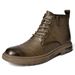 European Warm Series Work Shoes 2025 Autumn New Fashion Versatile Casual Martin High-top Warm Soft Sole Men's Boots_vogvips.com