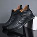 European Warm Series Octopus Shoes High-top Martin Spring Summer Men's Casual Ankle Boots_vogvips.com