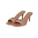 Patent Leather High Heel Sandals For Women 2025 Summer New British Style Square Toe Stiletto Outdoor Large Size Women's_vogvips.com