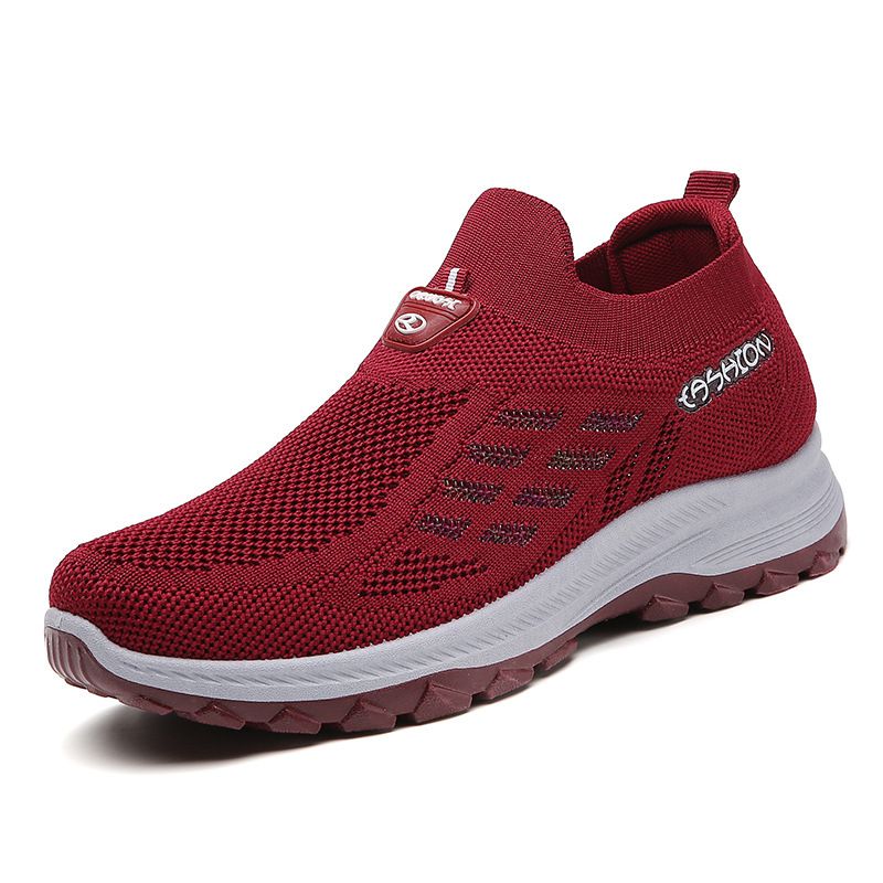 Spring Walking Shoes For Middle Aged Mothers, Soft Soles, Non Slip And Non Tiring Casual Non Slip Sports Travel Shoes_vogvips.com