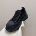 26ss High Version Thick-Soled Canvas Dad Height-Increasing Trendy White Versatile Casual Shoes Unisex_vogvips.com