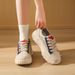 Little White Shoes Female And Female Students Leisure Sports Versatile Board Shoes Street Shooting_vogvips.com