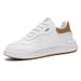 Men's Spring 2025 New Versatile Thick Soled Board Fashionable, Simple, Trendy, Versatile, Casual, Little White Shoes For_vogvips.com
