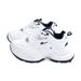 Huili Men's Couple's Sneakers, 2025 Spring And Autumn New Thick-soled Versatile Dad Shoes, Simple White Shoes For Women_vogvips.com