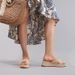 Women's Rope Wedge Platform Sandals Open Toe Casual Flat Comfortable Chunky Heel_vogvips.com