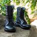 European Warm Series Summer Mesh Breathable Ultra-light Combat Outdoor Men Women High-top Shoes Training Security Work Boots_vogvips.com