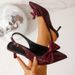 European And American Cross-border Fashion Women's One-strap High-heeled 2026 Summer New Style Sanda With Bow High_vogvips.com