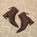 High-End Short For Women, Chunky Heel Pointed Toe Martin High Heels, Ankle Boots, Korean Style Black Slim Boots_vogvips.com