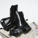 Yang Mi Same Style Shoes Martin Women 2025 Autumn Winter Trendy Back Zipper Thick Sole Height Increasing Short Workwear_vogvips.com