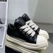 RO Chubby Bread 2025 Autumn New Niche Design Couple Matching Height Increasing Versatile Sports Casual Shoes_vogvips.com
