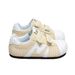 Huili WXY(S)-5997Z Women's German Training Shoes 2026 Spring New Model Shell Toe Velcro White Sneakers For Women_vogvips.com