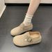 Hidden Wedge Shoes For Women 2025 Autumn New Slip-On Casual Loafers_vogvips.com