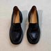 Sheepskin Version Lan Cabinet Thick Sole Chunky Heel Loafers For Women Petite Height Increasing Slip On Simple_vogvips.com