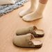 Parent-child Children's 2025 New Model Outdoor Slip-on Retro Lazy Slippers For Girls, Fashionable Closed-toe_vogvips.com