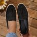 Women's Spring Suede Tassel Loafers Plus Size Slip-On Shoes European American Style New Fashion_vogvips.com