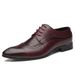 Euro Step New Summer Business Casual Formal Leather Men Brogue Carved Korean Style British Large Size Men's Shoes_vogvips.com