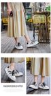 Height-increasing Platform White Shoes Female Color Matching Student Leisure Sports_vogvips.com