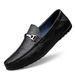 Pattern Casual Leather Shoes Large Size Men's Shoes Men's Beanie Shoes Men's Lazy Shoes Driving Shoes_vogvips.com