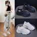Ins Korean Version Of Dad Female 2025 Spring New Breathable Student Sports Shoes, Height Increasing Street Women's_vogvips.com
