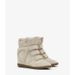 Women's Round Toe Short Boots 7cm Height Increase Genuine Leather High Top Shoes Breathable Mesh Inner Brown Apricot White Casual_vogvips.com
