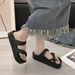 Women's Summer New Ins Trend Thick Sole Slippers For Women Outdoor Casual Breathable EVA_vogvips.com
