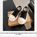 Grape Mom's Style Women's White Canvas Shoes Lace-Up round Toe Thick Sole 7cm Autumn Winter_vogvips.com