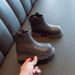 Leather 2025 Spring Sing Litt Girls' Short Children's Martin Soft So Autumn Winter Fece Cotton Boots British_vogvips.com