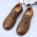 2025 Spring New British Style Retro Work Genuine Comfortable Breathable Casual Leather Shoes Men's Factory Direct Sale_vogvips.com