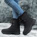 Women's Winter Snow Boots - Fleece Lined High Top Waterproof Boots For Outdoor & Hiking (Wide Width Available)_vogvips.com