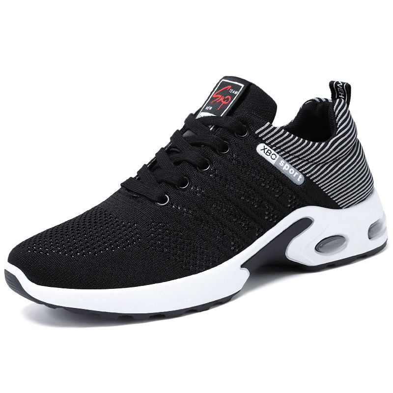 Men’s Shoes men's shoes wholesale fly woven breathable sports shoes air cushion shoes sneakers casual mesh shoes running shoes_vogvips.com