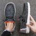 Euro Step Plus Loafers Size 48 Canvas Breathable Slip-On Casual Shoes Lazy Loose Fit_vogvips.com