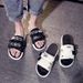 Women's Summer Outdoor Slippers Non-Slip Wear-Resistant One Strap Couple Beach Shoes 2025 New Style_vogvips.com
