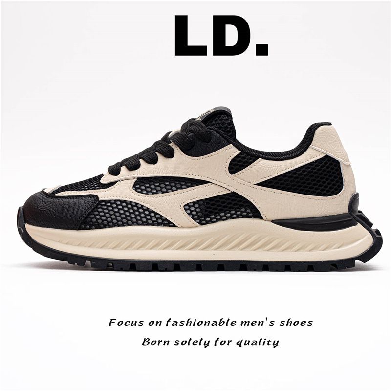 Men's Thick-Soled Dad Breathable Mesh Sports Casual Shoes, FashiNewable And Versatile Trendy Shoes_vogvips.com