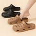 Women Homepers Men's Sandals Summer Garden Clogs Shoes Man Beachper Outdoor Waterproof Soft Slides Casual Anti_vogvips.com