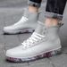 Couple Trendy Men's Low-Top Rain Boots Outdoor Motorcycle Lace-Up Women's Lightweight Rubber Shoes Non-Slip_vogvips.com