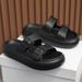 Hot Summer Outer Wear, Soft-Soled, Lightweight, Thick-Soled, Non-Slip, Wear-Resistant Beach Sandals For Women_vogvips.com