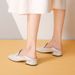 Square Head Thick Heel Single Shoes Women's Small Leather Shoes Women's Loafers Women's Inner Height Increase_vogvips.com