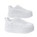 2024 New Style Casual Shoes For Women, Ladies Platform White Shoes, Comfortable Sneakers, Increase Height By 5cm_vogvips.com
