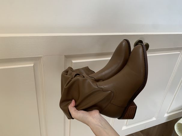 2025 Autumn Winter Wide Slimming Long Fashion Simple Square Toe Versatile Over-the-Knee Cat Heel High Boots_vogvips.com