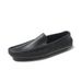 Guangzhou Handmade Loafers Men's Wide Breathable Top Layer Cowhide Casual Slip-On Lazy Shoes Trendy_vogvips.com