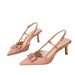 Summer New Light Luxury European And American Style Fashion Simple Stiletto High-heeled Shallow Pointed Toe Slimming_vogvips.com