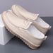 First Layer Cowhide Driving Leather Loafers Casual Cross-Border Large Size Men's Shoes Soft Sole Non-Slip_vogvips.com