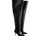Song Xixi Extra Large High Hot Girl Pointed Toe Thin Heel Over-the-Knee Wide Tube Long Slouch Boots_vogvips.com