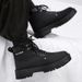 European Warm Series Autumn Winter New Men's Yellow Martin Outdoor Safety Shoes Fashion Versatile Non-Slip Work Boots_vogvips.com