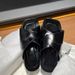 2026 Summer New High-Quality Style Thick-Soled Cross Sandals For Women Slip-On Genuine Leather Denim Half Slippers_vogvips.com