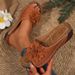 Women's plus Size Wedge Heel Sandals Open Toe Outdoor Slippers European And American Style Spring Summer New Arrival_vogvips.com